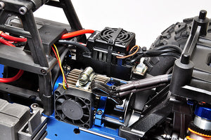 HOBAO HYPER MONSTER TRUCK X ELECTRIC WITH HW150A ESC - BLUE