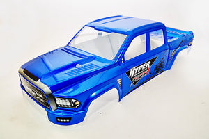 HOBAO HYPER MT PLUS II PRINTED BODY SHELL - BLUE