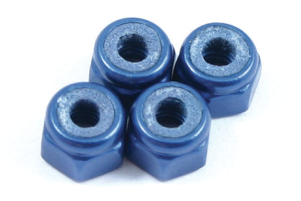 FASTRAX M3 SILVER NYLOC NUTS