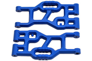 RPM FRONT A-ARMS BLUE FOR ASSOCIATED MT8