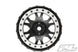 PROLINE IMPULSE PRO-LOC BLACK WHEELS W/GREY RING XMAXX (F/R)