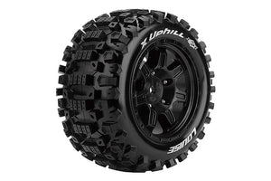 LOUISE RC X-UPHILL BLACK MOUNTED X-MAXX HEX 24MM
