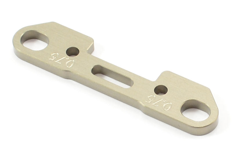 HOBAO HYPER VS/2 CNC ALUM REAR LOWER ARM HOLDER 0.75 DEG. RR.