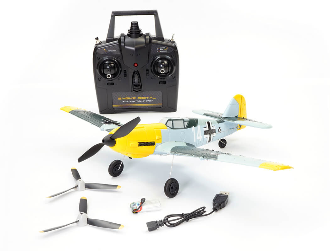 VOLANTEX MESSERSCHMITT BF109 400MM BRUSHED W/GYRO EPP RTF