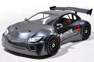 HOBAO HYPER GTS ONROAD RTR W/100A ESC, 18KG SERVOS, 2.4GHZ - GREY