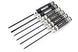 FASTRAX TEAM TOOL IMPERIAL/SCREWDRIVER SET (6 PIECES)