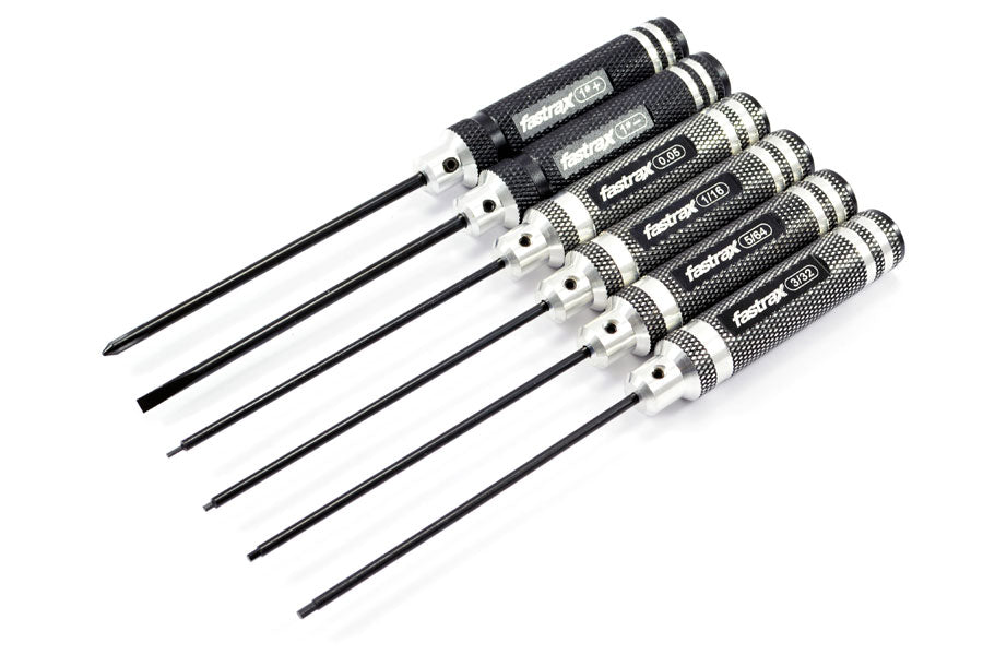 FASTRAX TEAM TOOL IMPERIAL/SCREWDRIVER SET (6 PIECES)