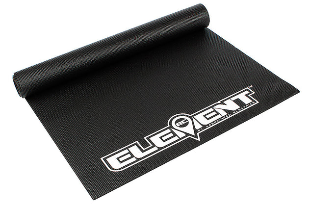 ELEMENT RC PIT MAT - 24" X 48" WHITE LOGO (5MM THICK)