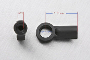 GMADE M3 ROD END WITH 6.8MM STEEL BALL (10)
