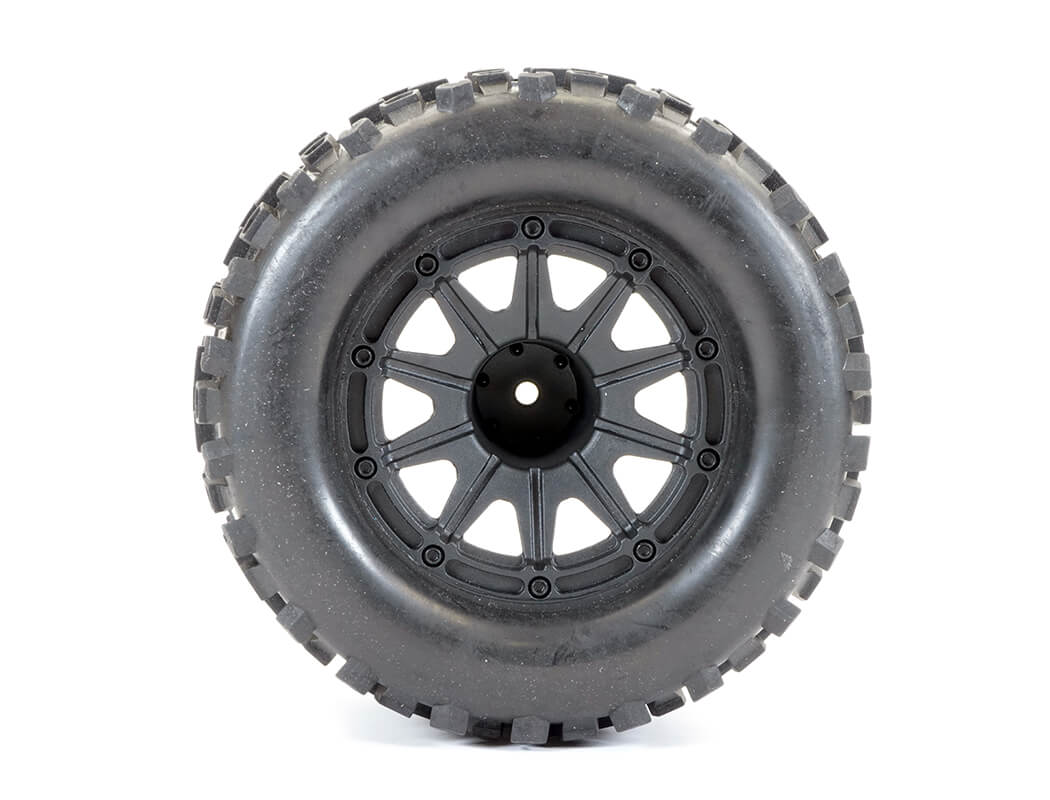 FTX RAMRAIDER GLUED TYRE & WHEEL SET (2PCS)