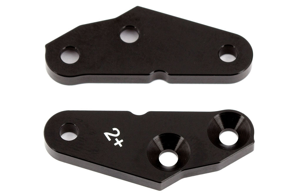 ASSOCIATED RC8B3.1/RC8B3.2 FT STEERING BLOCK ARMS +2 DEGREE ALUMINIUM