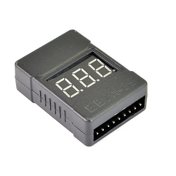 ETRONIX 1-8S LIPO BATTERY CASED VOLTAGE METER W/ALARM