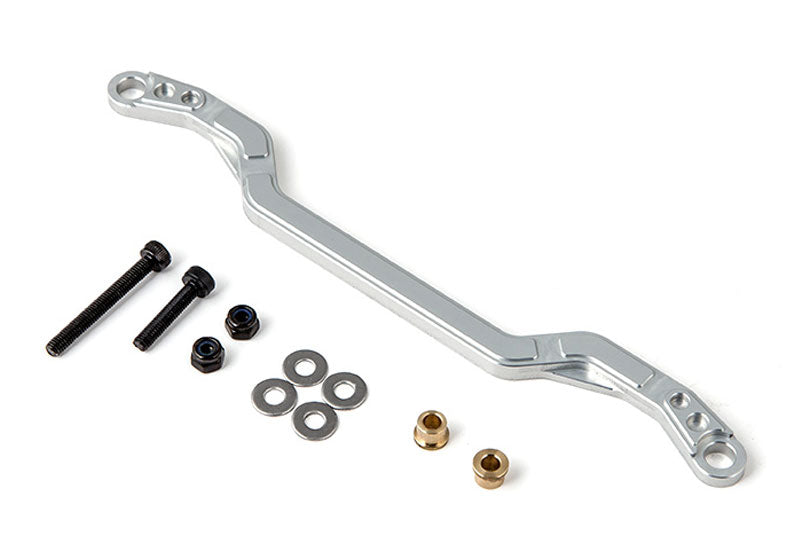 GMADE GS01 MACHINED STEERING LINK 116MM (SILVER)