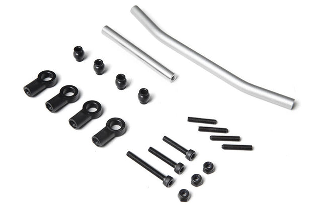 GMADE BENT FRONT STEERING RODS FOR GS01 ZERO ACKERMAN KNUCKLE