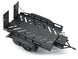 FASTRAX DUAL-AXLE TRAILER W/RAMPS & LEDS (MED 1/12-1/18) - BLACK