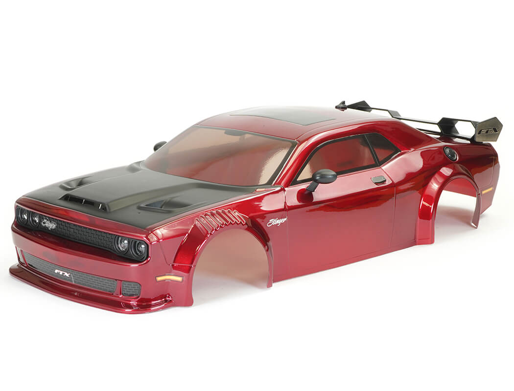 FTX STINGER ASSEMBLED PAINTED BODY W/ACCESSORIES - RED