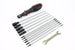 FASTRAX 19-IN-1 TOOL BAG 3XSLOT, 3X PH 6XHEX, 4XNUT 1X 5/8MM WRENCH