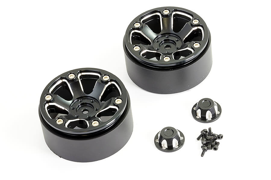 FTX TEXAN 1/10 ALUMINIUM BEADLOCK 6-SPOKE WHEELS (PR)