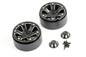 FTX TEXAN 1/10 ALUMINIUM BEADLOCK 6-SPOKE WHEELS (PR)