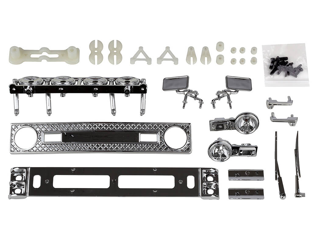 TEAM ASSOCIATED MT12 ACCESSORIES CHROME