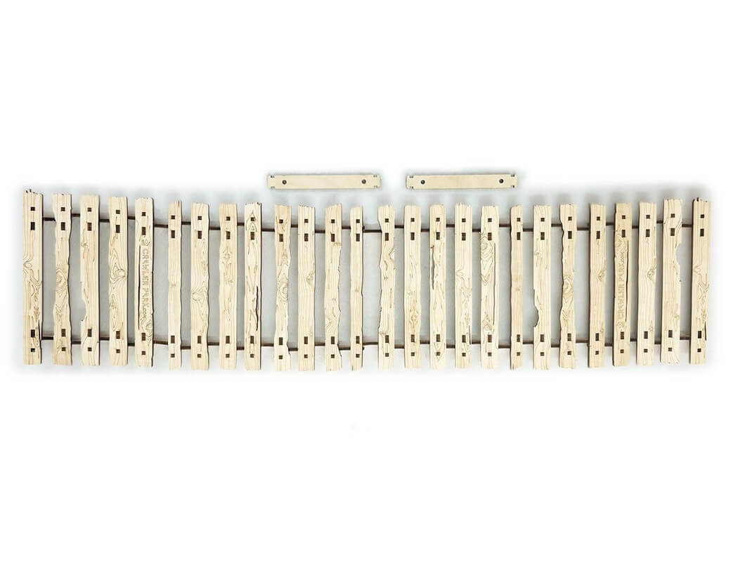 CRAWLER PARK TIBETAN BRIDGE SUSPENSION 1/10 EXTENSION KIT