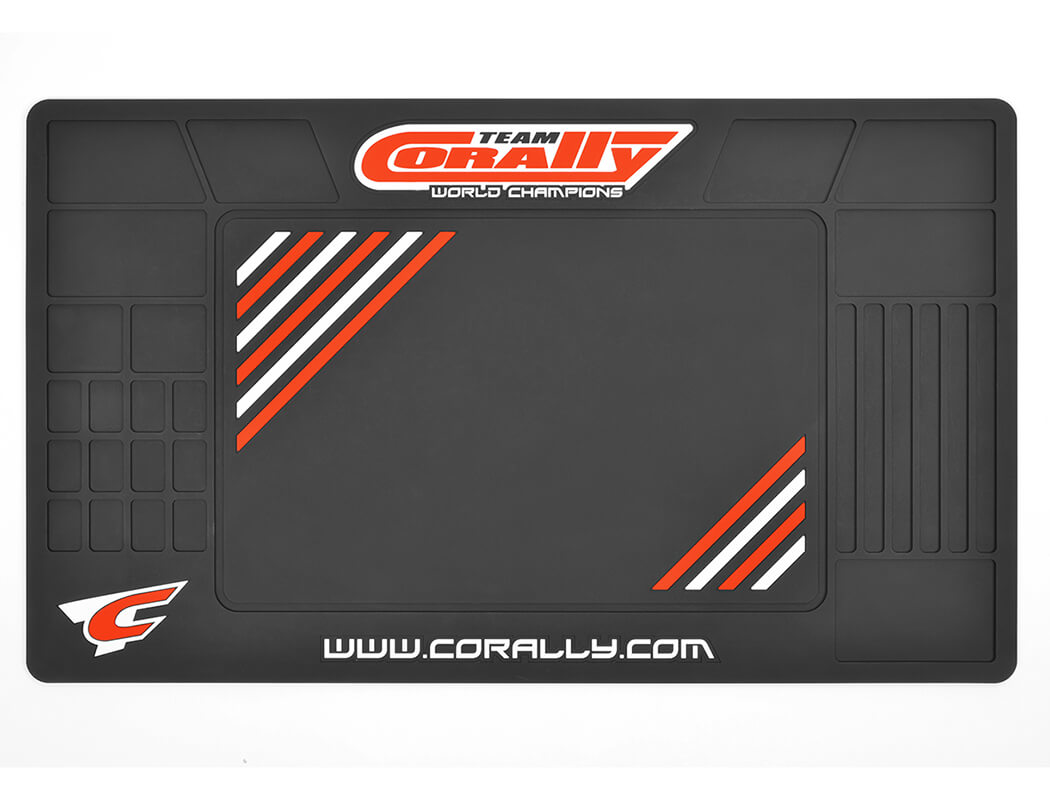 CORALLY ULTIMATE RUBBER PIT MAT 850MM X 500MM