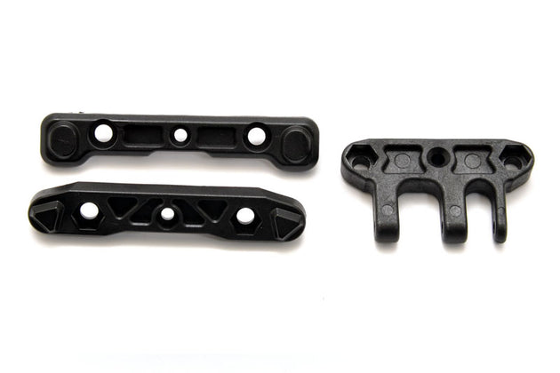 HOBAO HYPER SS/CAGE FRONT/REAR LOWER PLASTIC ARM HOLDER SET - C PL