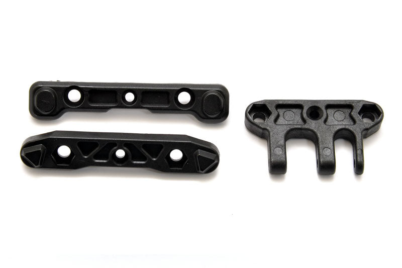HOBAO HYPER SS/CAGE FRONT/REAR LOWER PLASTIC ARM HOLDER SET - C PL