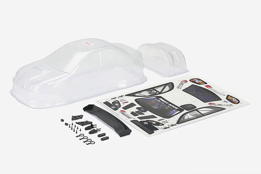 CARISMA GT24 SUBARU STI 2006 DRIFT SPEC CLEAR BODY SET