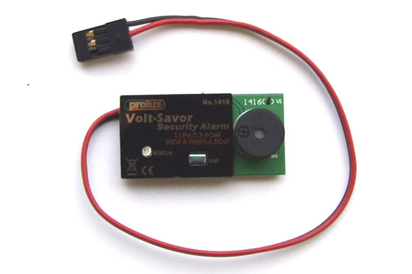 PROLUX LIPO VOLT-SAVER BATTERY LOW VOLTAGE ALARM 2,3,4 CELL