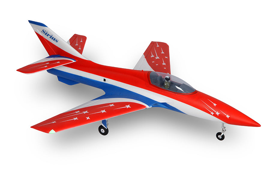XFLY 80MM SIRIUS EDF SPORT JET 1100MM WINGSPAN WITHOUT TX/RX/BATT