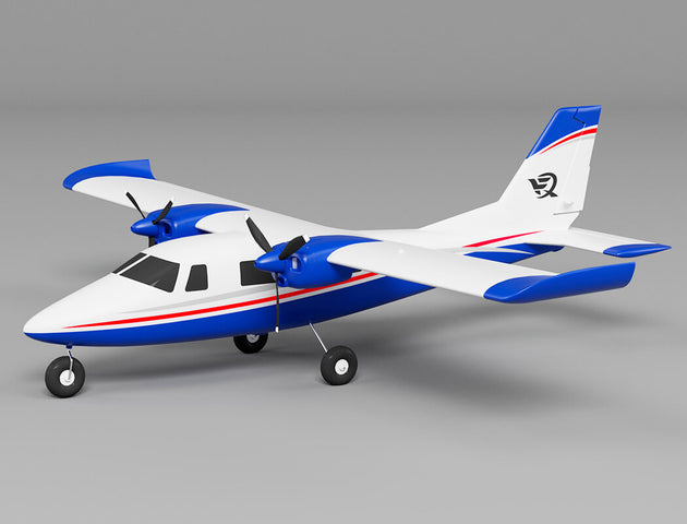 XFLY P68 TWIN 850MM WINGSPAN WITHOUT TX/RX/BATTERY - BLUE