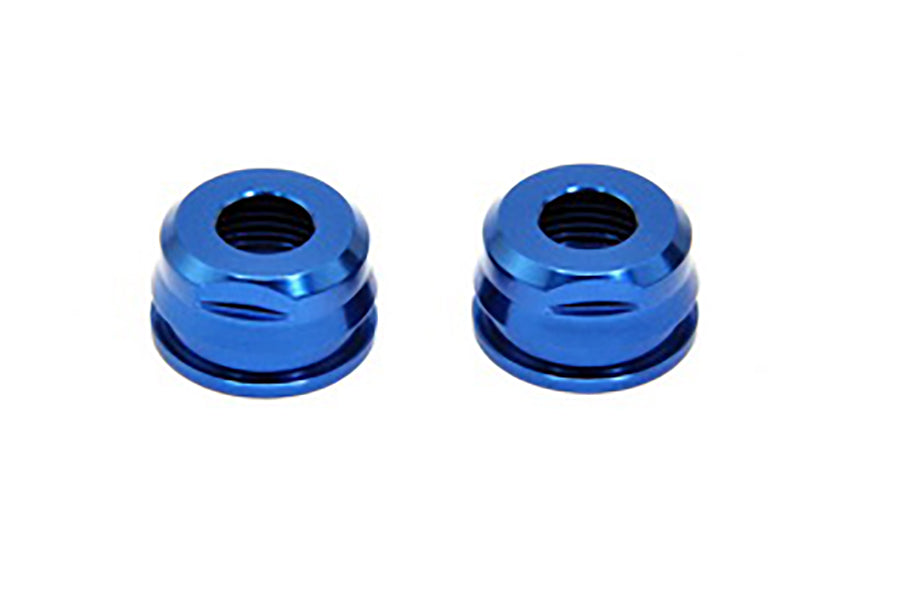 HYPER SS/VS/CAGE/MT SHOCK CAP BOTTOM (2) BLUE