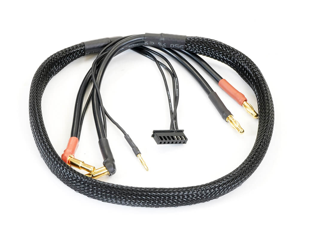 CENTRO LIPO BALANCE LEAD 4MM CHARGE(60CM) W/4+5MM BATT PLUG