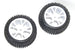 FTX VANTAGE REAR BUGGY TYRE MOUNTED ON WHEELS (PR) - WHITE