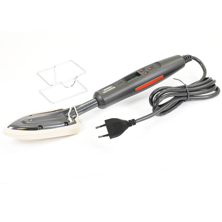 PROLUX DIGITAL LCD THERMAL SEALING IRON W/STAND -EU 2-PIN