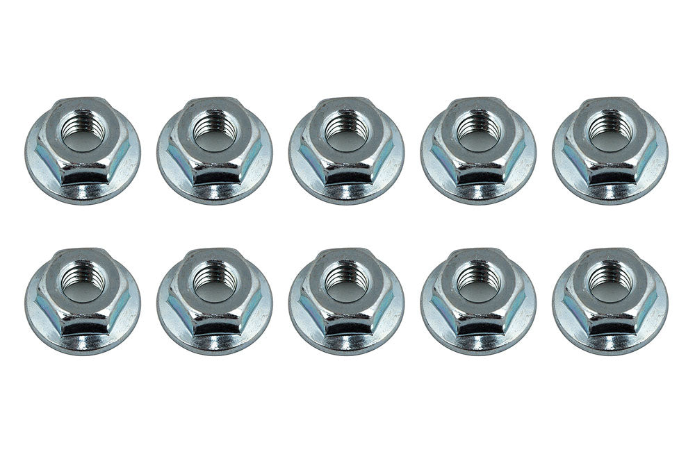 TEAM ASSOCIATED NUTS M4 SERRATED WHEEL NUTS