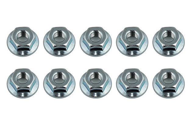 TEAM ASSOCIATED NUTS M4 SERRATED WHEEL NUTS