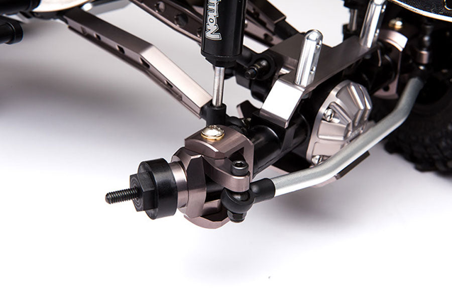 GMADE ALUMINUM C-HUB CARRIER (TITANIUM GREY) GS01 AXLE PR