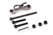 GMADE REAR UPPER LINK MOUNT (TITANIUM GREY) FOR GS01 AXLE