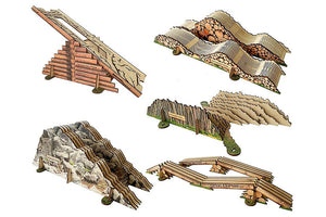 CRAWLER PARK KIT OF 5 OBSTACLES FOR 1/24 RC CRAWLER PARK CIRCUIT