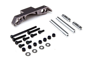 GMADE GS01 FRONT AXLE TRUSS UPPER LINK MOUNT (TI. GREY)