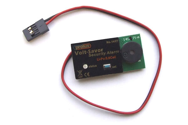 PROLUX LIPO VOLT-SAVER BATTERY LOW VOLTAGE ALARM 5,6 CELL