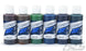 PROLINE RC BODY PAINT CANDY COLOUR SET (RED/YELL/GRE/BLUE/VIO/TURQ)