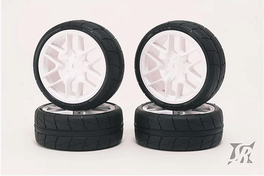 SWEEP HANKOOK TREAD 36DEG 24MM GLUED TC TYRES 12 SPOKE ASPHALT