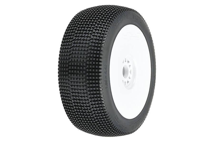 PROLINE 'CONVICT' S3 PREMOUNT VELOCITY V2 WHITE WHEELS (2)