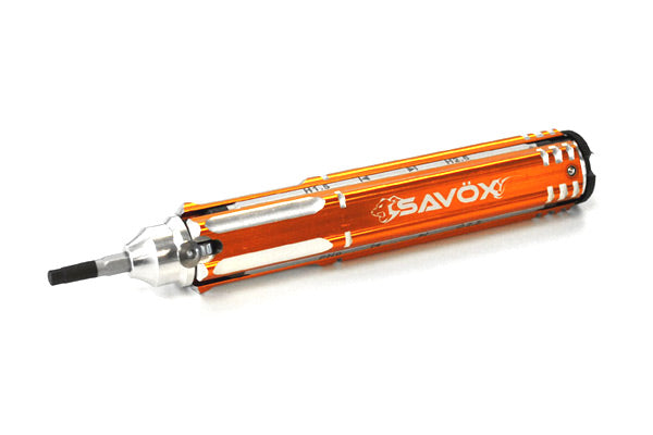SAVOX 12-IN-1 TOOL 2X PHILLIPS 2XFLAT/4XHEX METRIC/4XHEX IMP