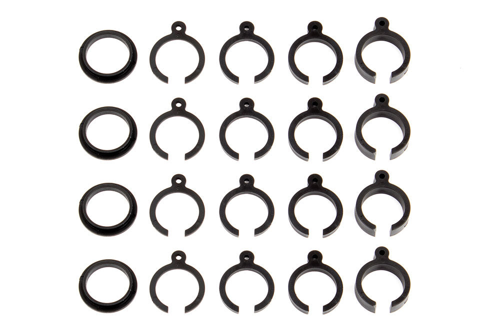 TEAM ASSOCIATED PROSC10/RAT/ REFLEX SPRING CLIPS/RETAINERS