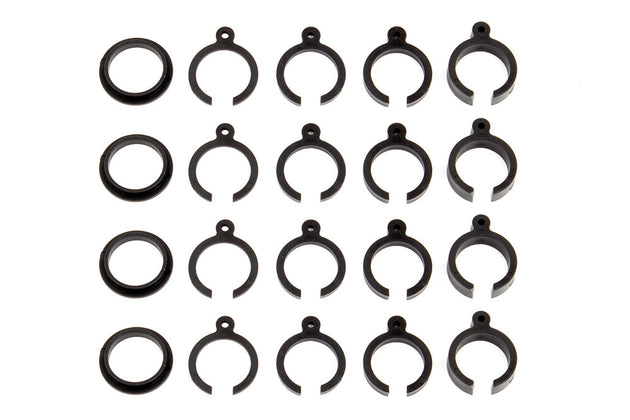 TEAM ASSOCIATED PROSC10/RAT/ REFLEX SPRING CLIPS/RETAINERS