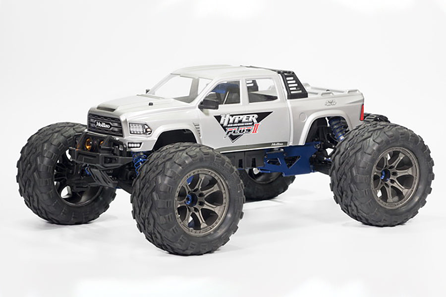 HOBAO HYPER MT PLUS II ELEC W/HW150A ESC,32KGSERVO -SILVER